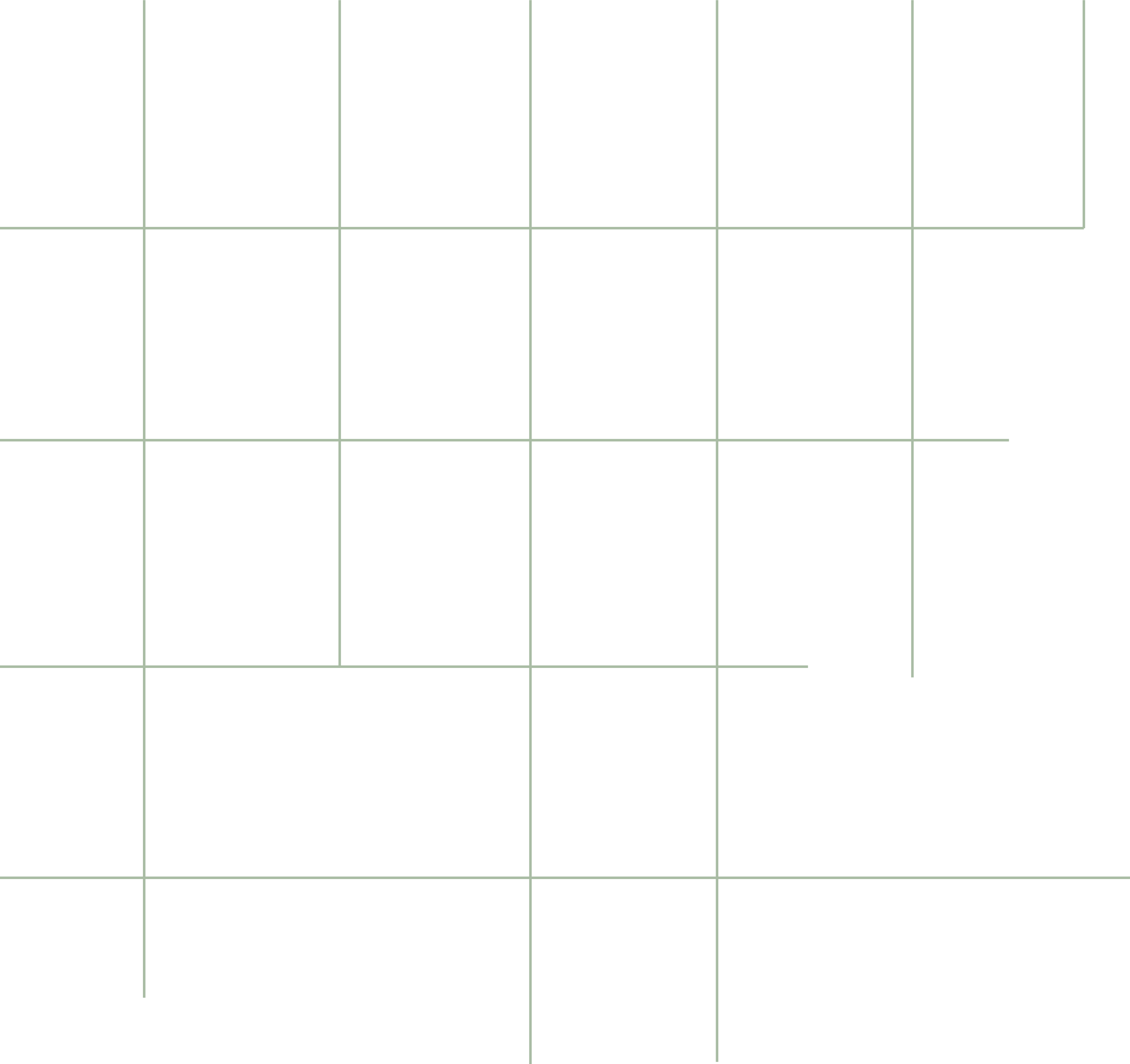 Mobile hero grid background